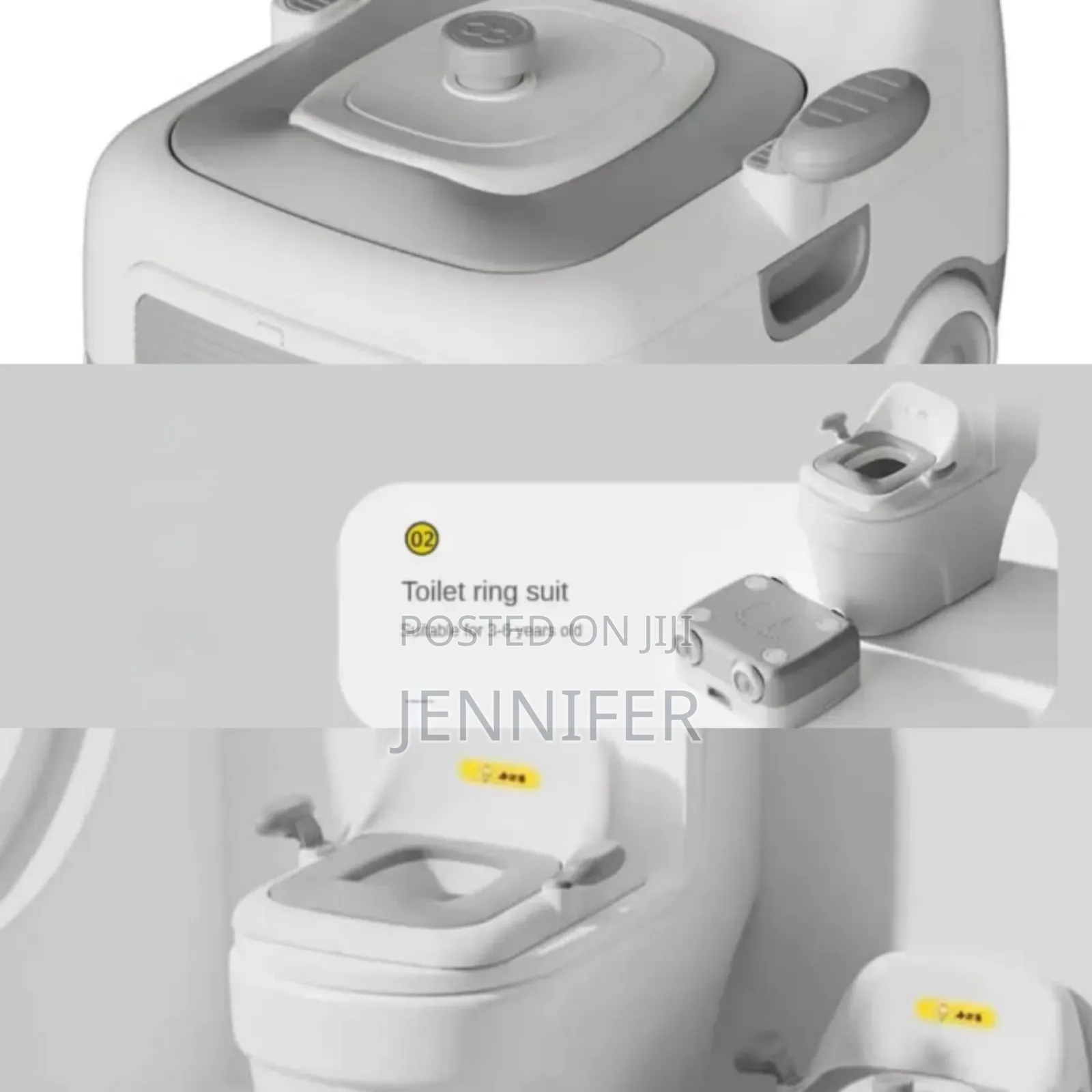 Fancy Car 3in1 Baby Toilet