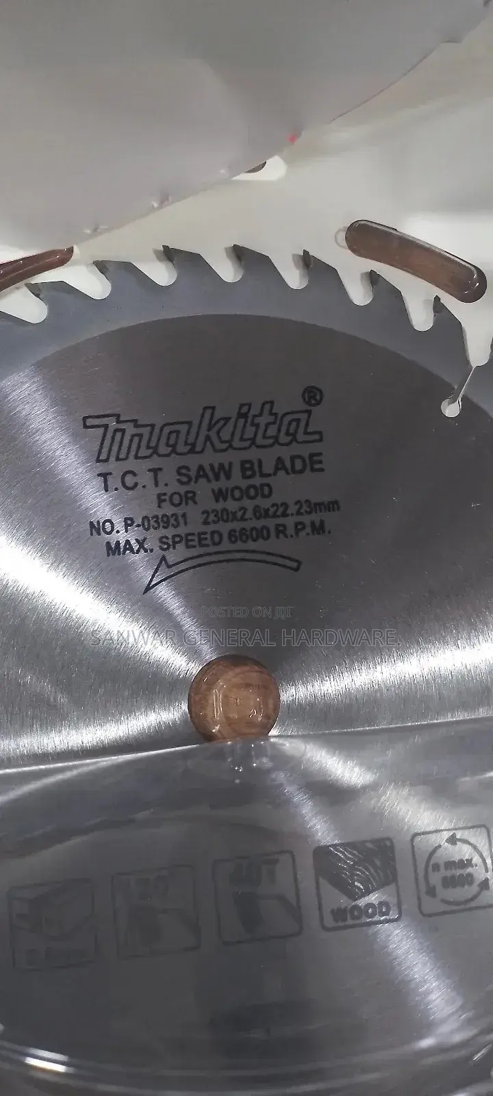 9" Makita Wood Blades(230mm) -40teeth