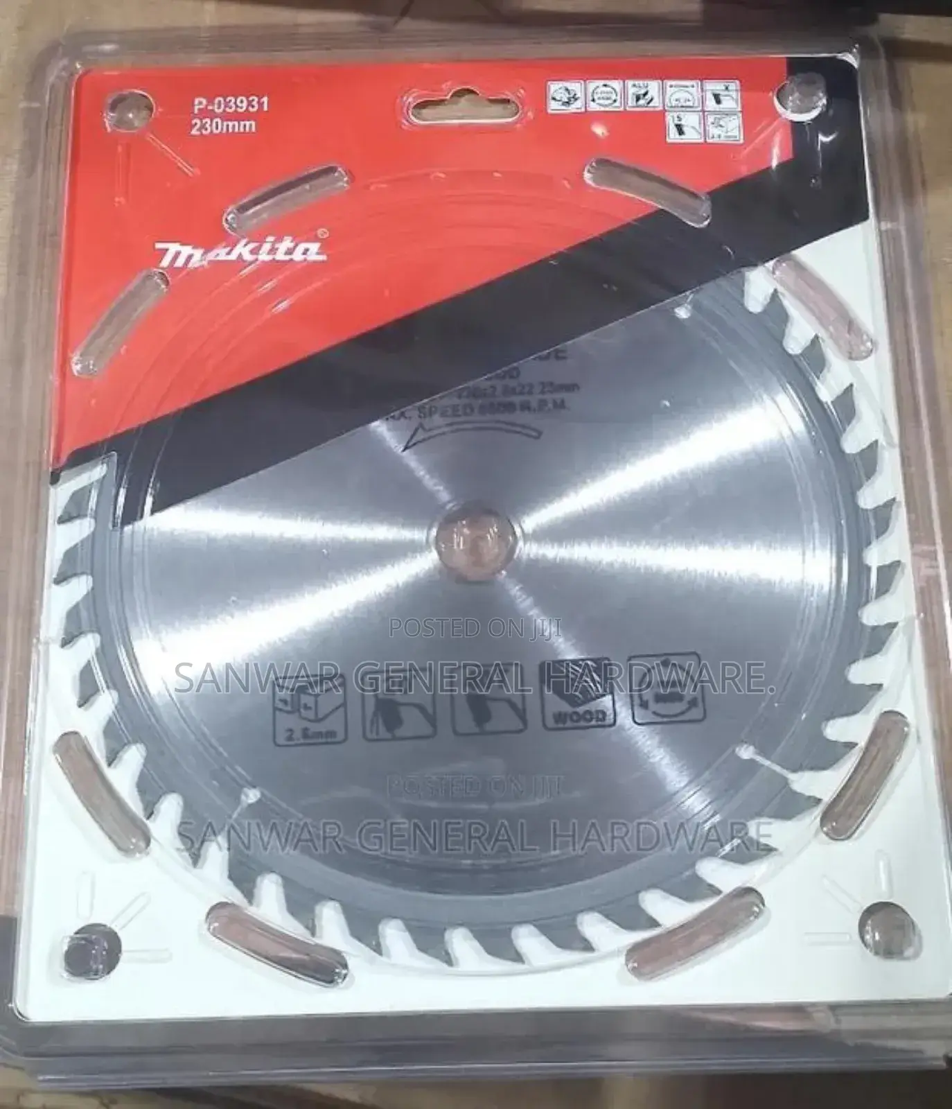 9" Makita Wood Blades(230mm) -40teeth