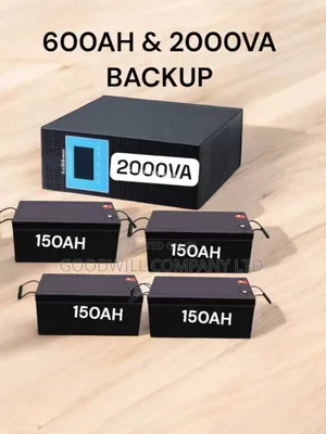 14.5kwh Power Backup System/600ah 2000va Power Backup