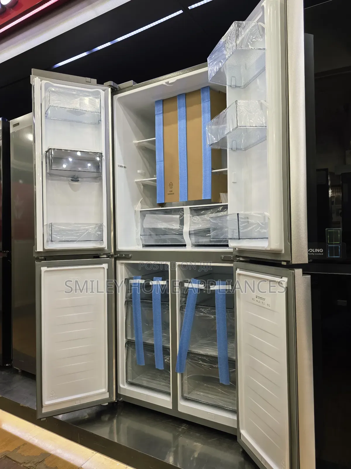 610ltrs Hisense French Door Fridge With Smart Features