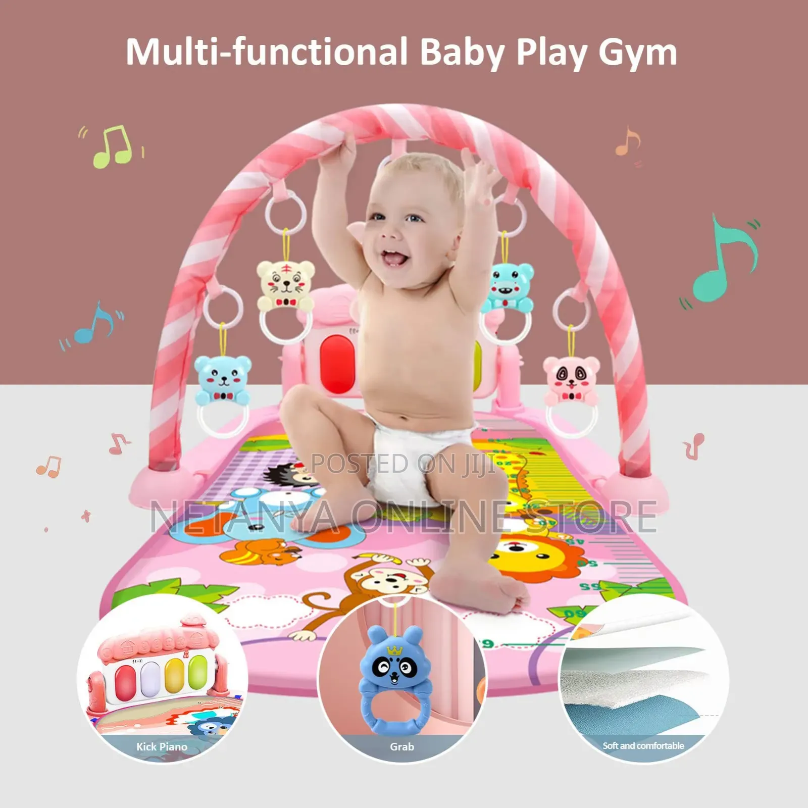 Baby Pedal Piano Play Gym