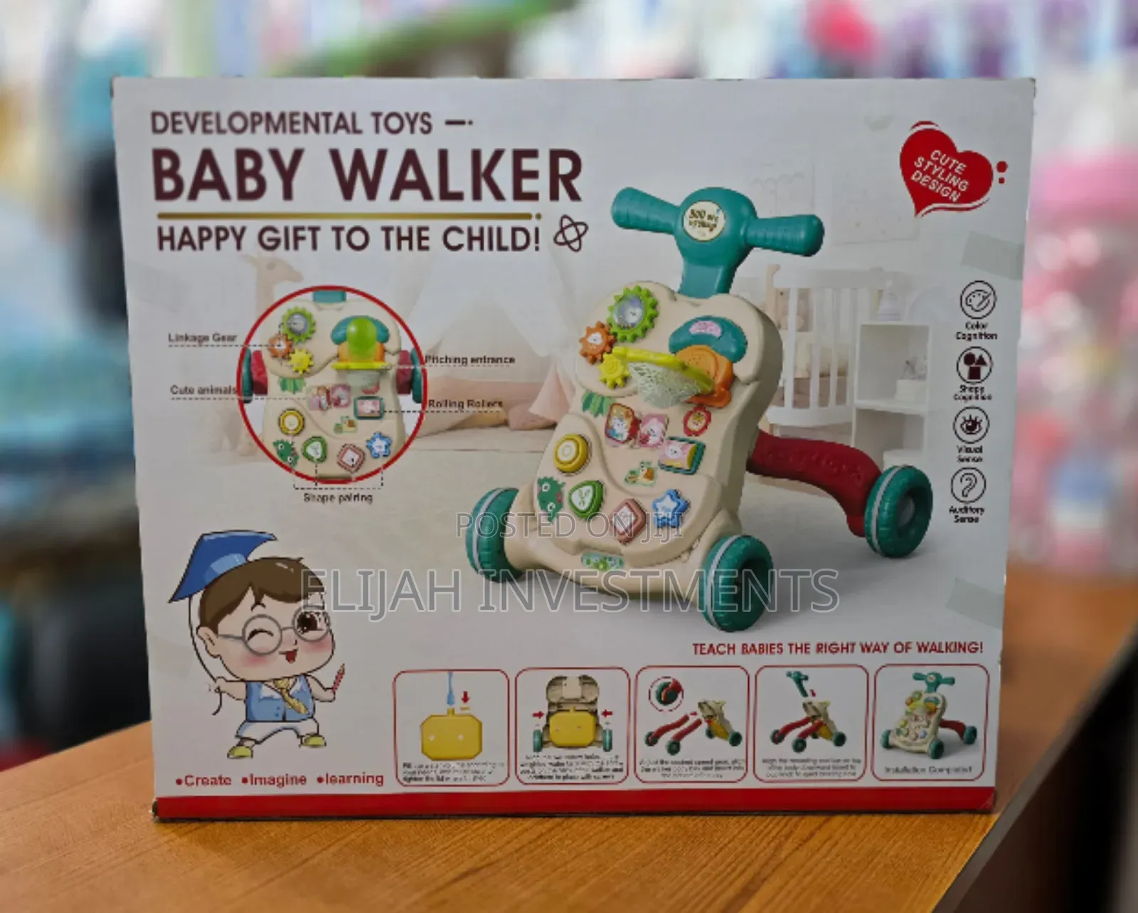 Developmental Toys Baby Walker