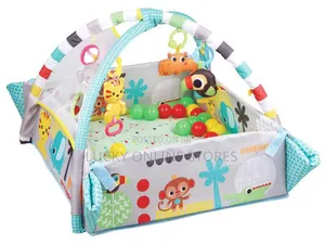 5in1 Soft Ball Gym Activity Music Crawling Mat for Baby