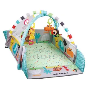 5in1 Soft Ball Gym Activity Music Crawling Mat for Baby