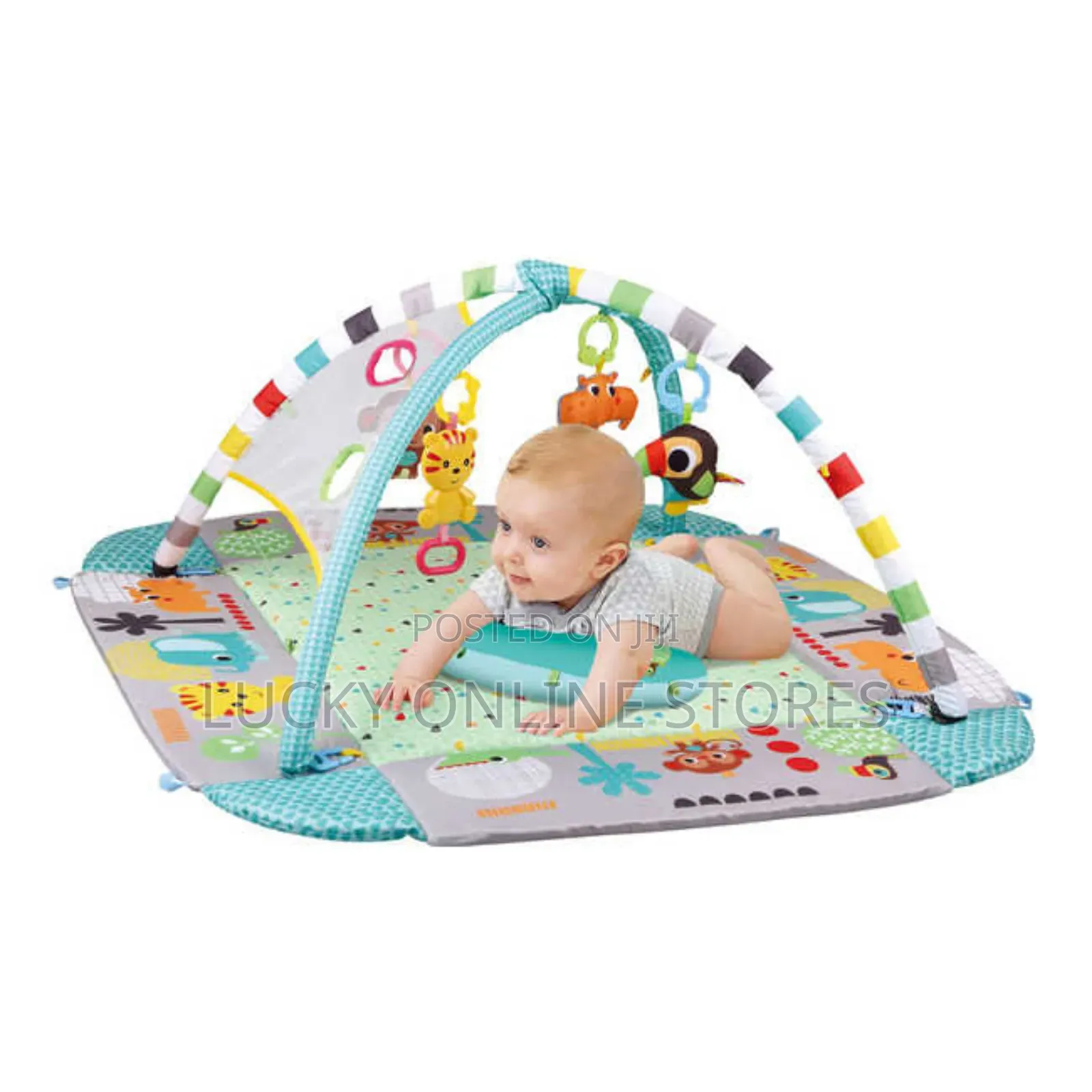 5in1 Soft Ball Gym Activity Music Crawling Mat for Baby