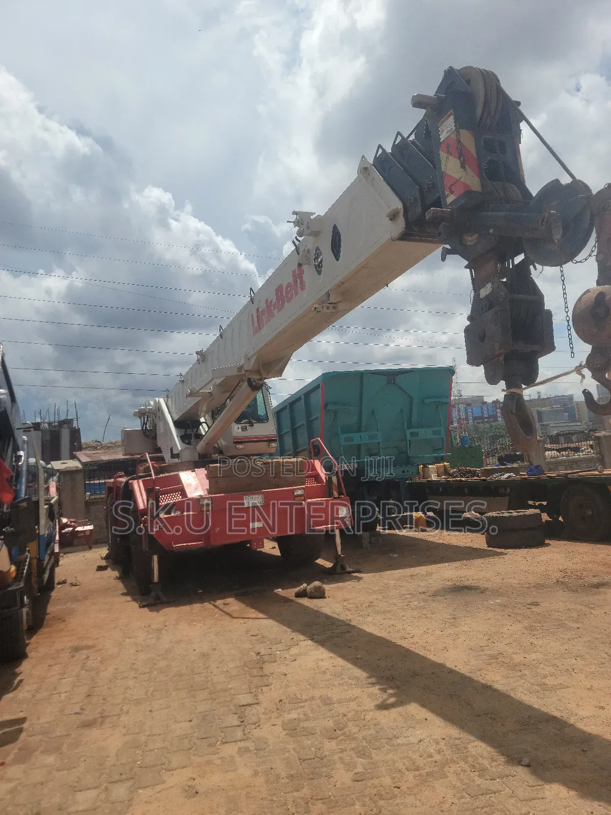 All Terrain Link Belt Crane for Rent/Hire Services.