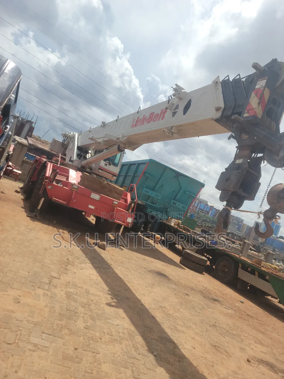 All Terrain Link Belt Crane for Rent/Hire Services.