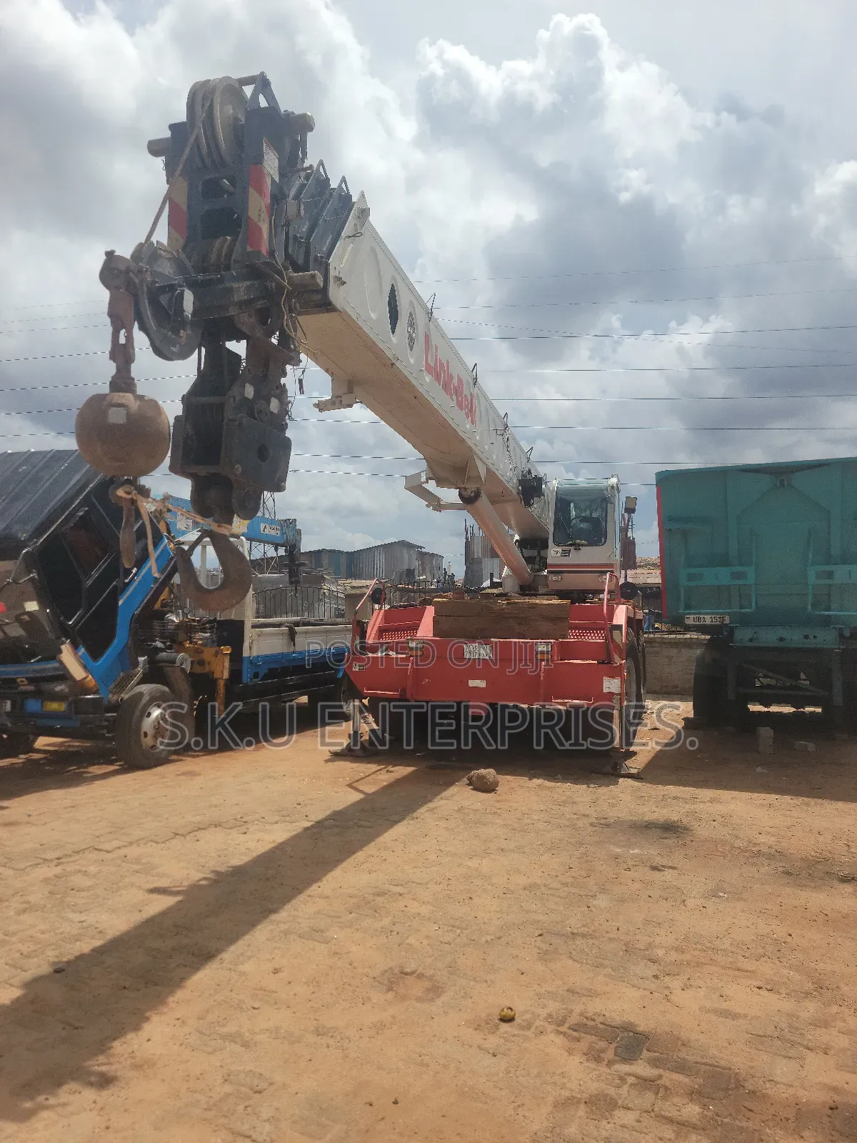 All Terrain Link Belt Crane for Rent/Hire Services.