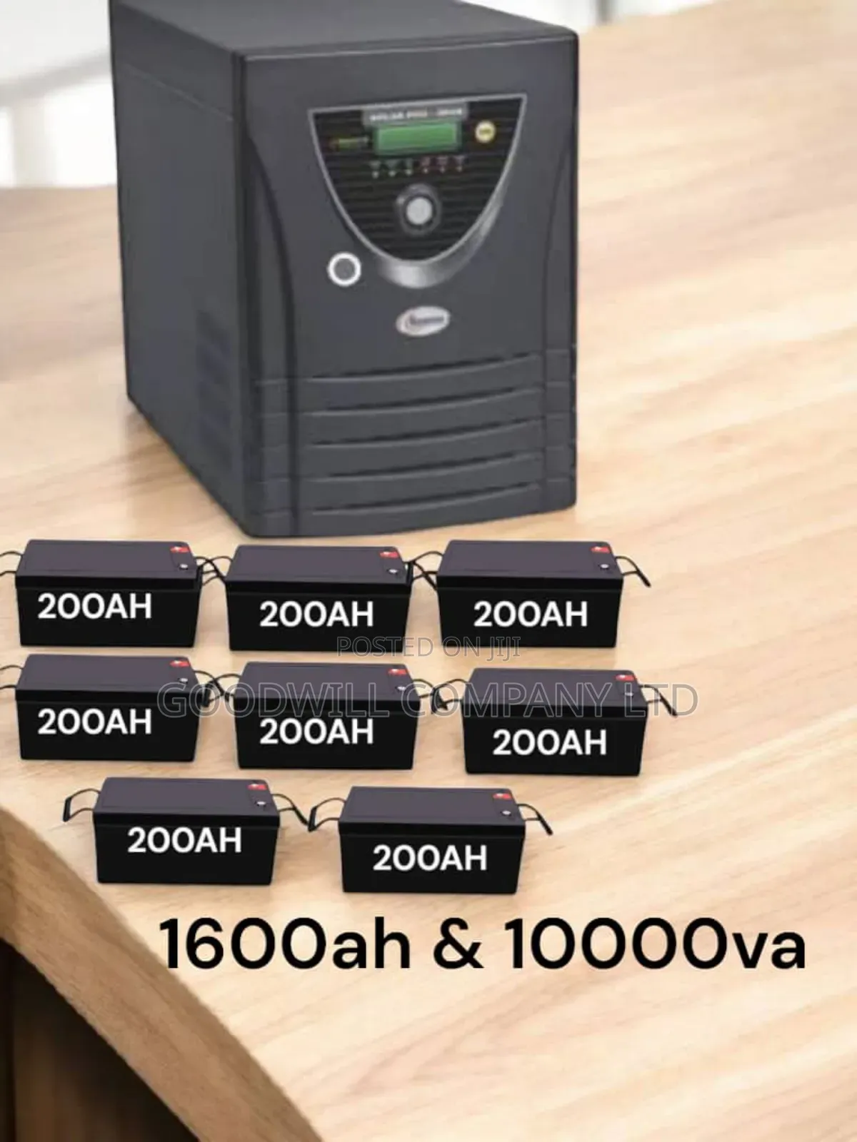 38.4kwh Power Backup System/1600ah 2400va Power Backup