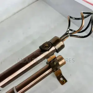 Metallic Curtain Rods Per Metre