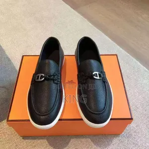 Hermès Ignacio Black Loafer Men's