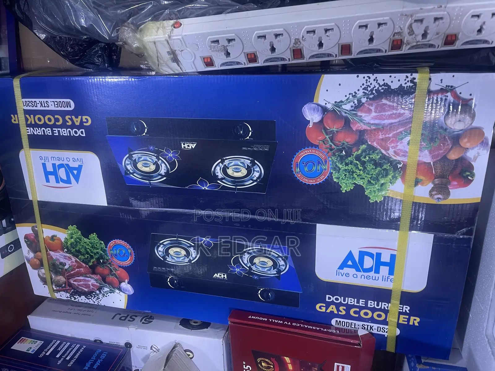 Adh Double Burner Gas Cooker
