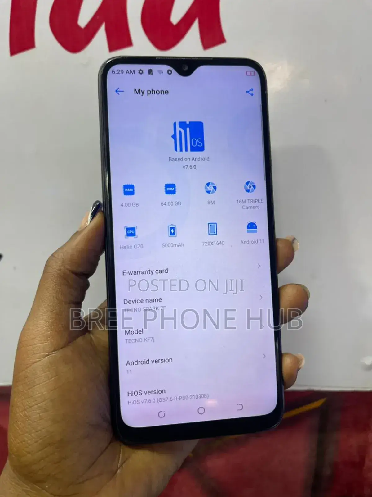 Tecno Spark 7P 64 GB Gray