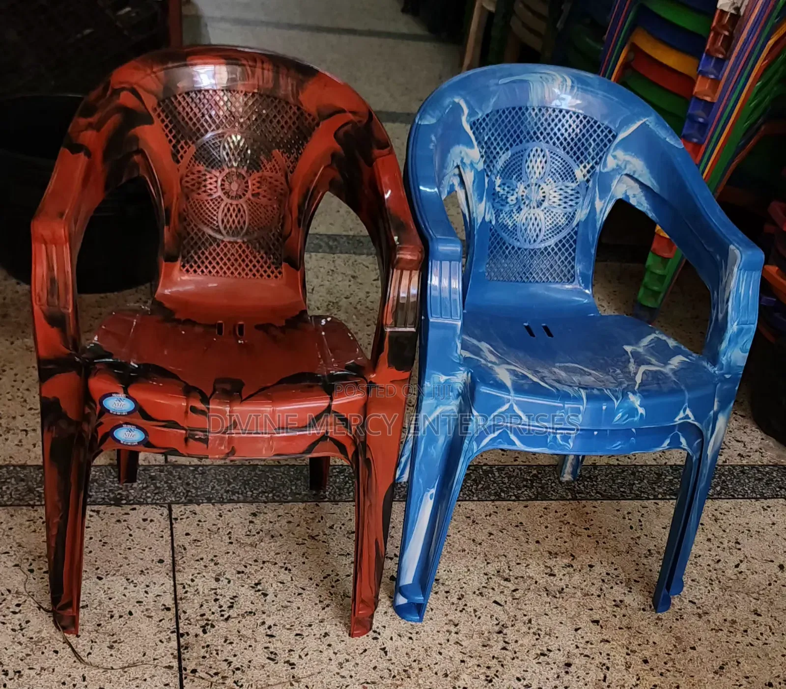 Flowered Armed Chair