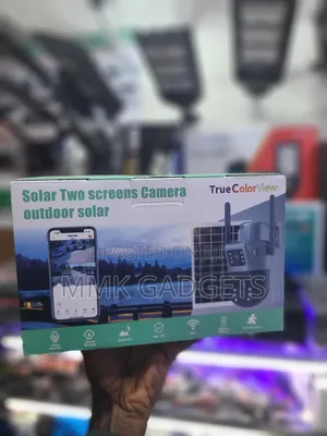 Solar Two Screens Camera Out Door Camera