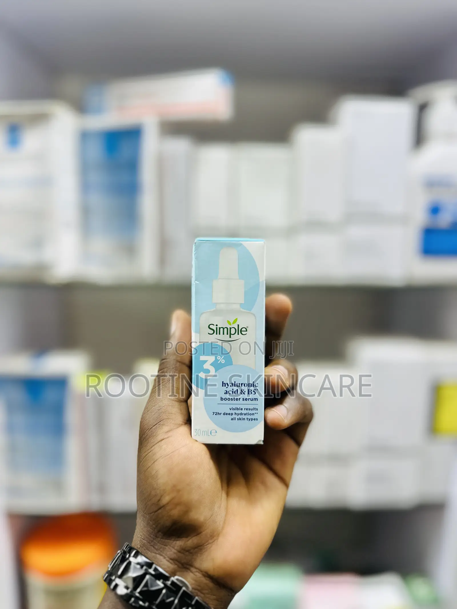 Simple 3% Hyaluronic Acid B5 Booster Serum Face Serum