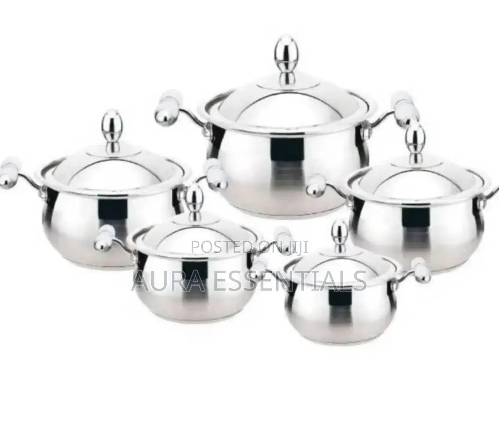 Prandelli 12-Piece Stainless Steel Cookware Set