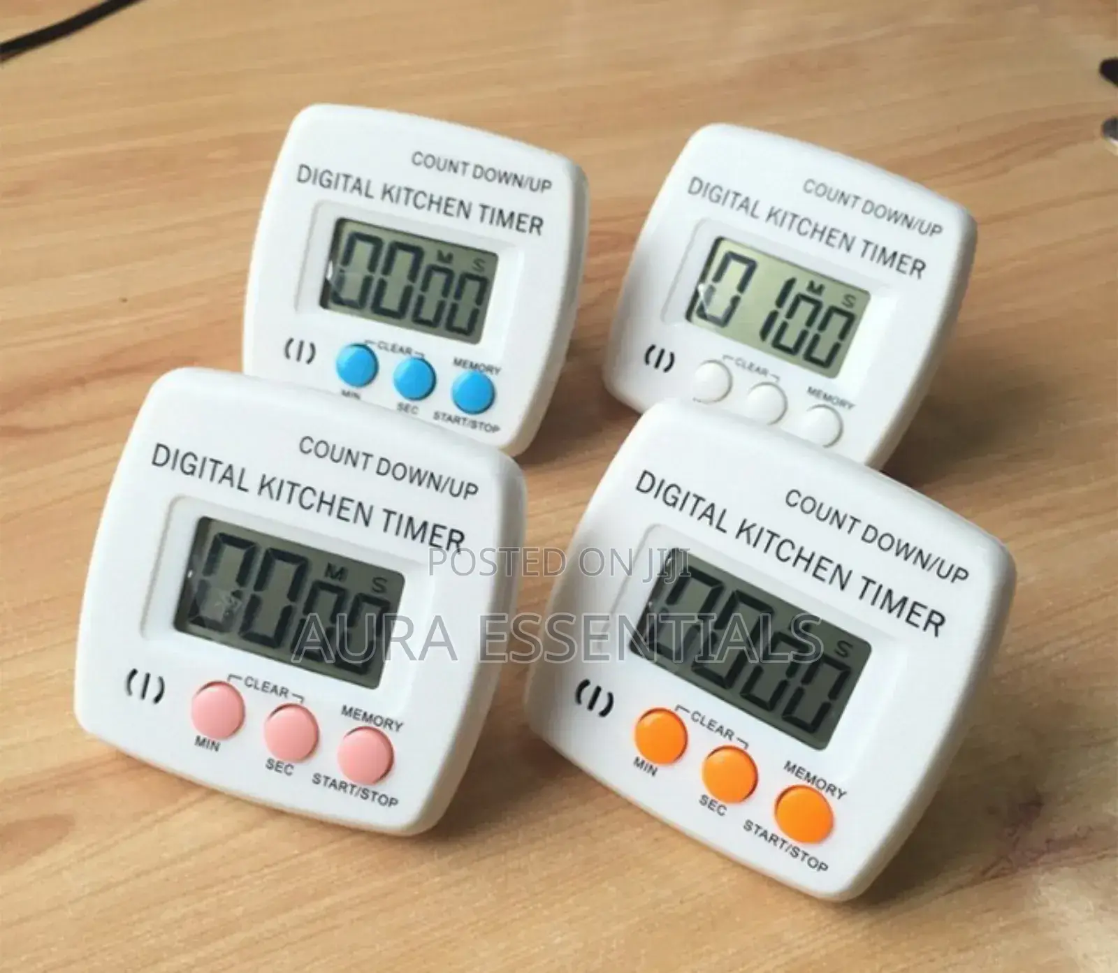 Digital Timer Down and Loud Alarm Kitchen Cooking Timer