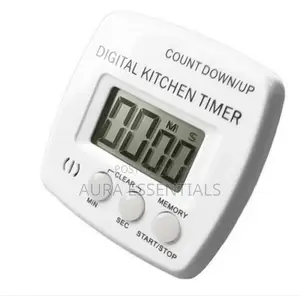 Digital Timer Down and Loud Alarm Kitchen Cooking Timer