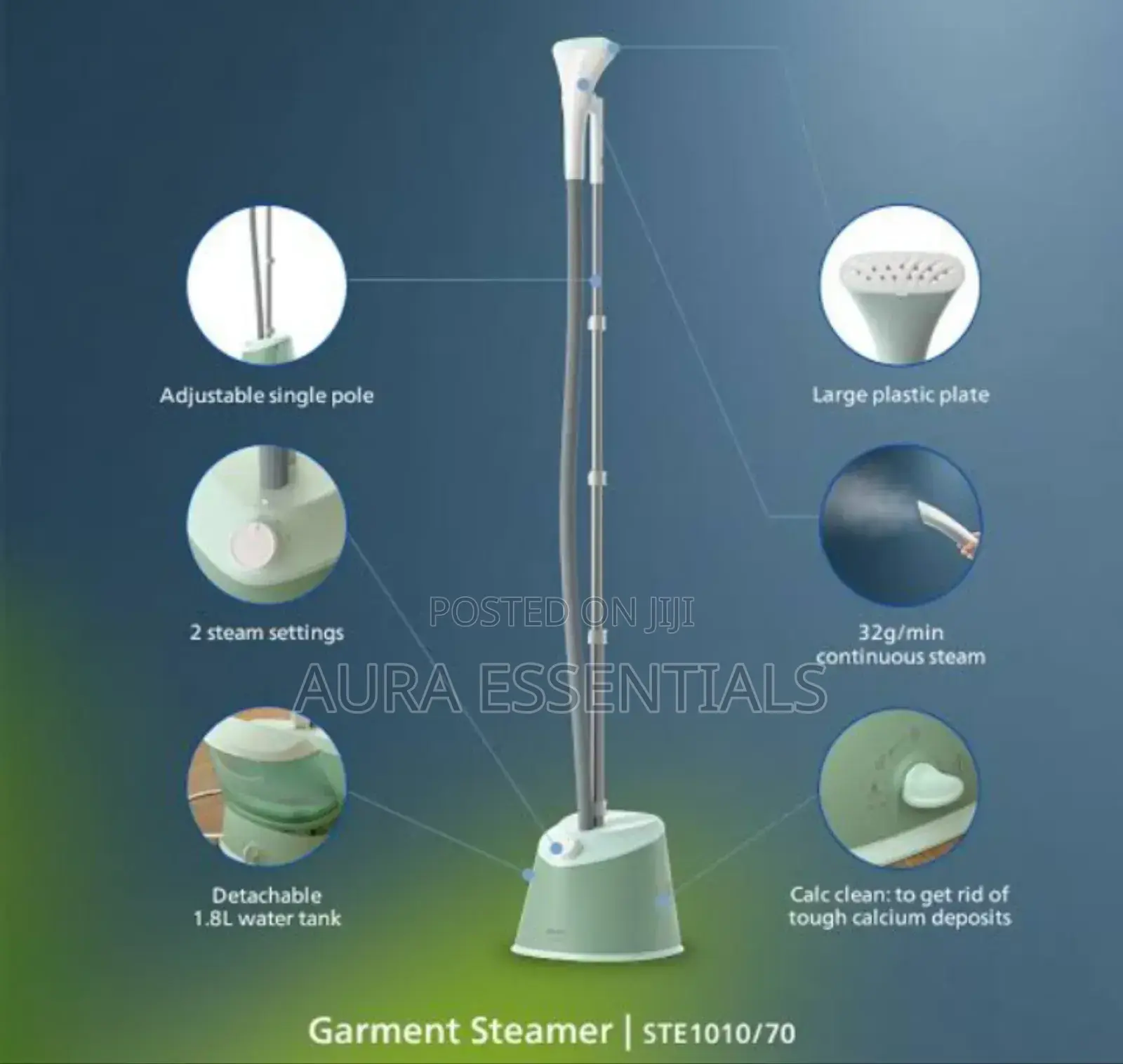 Original Philips 1000 Series Garment Steamer