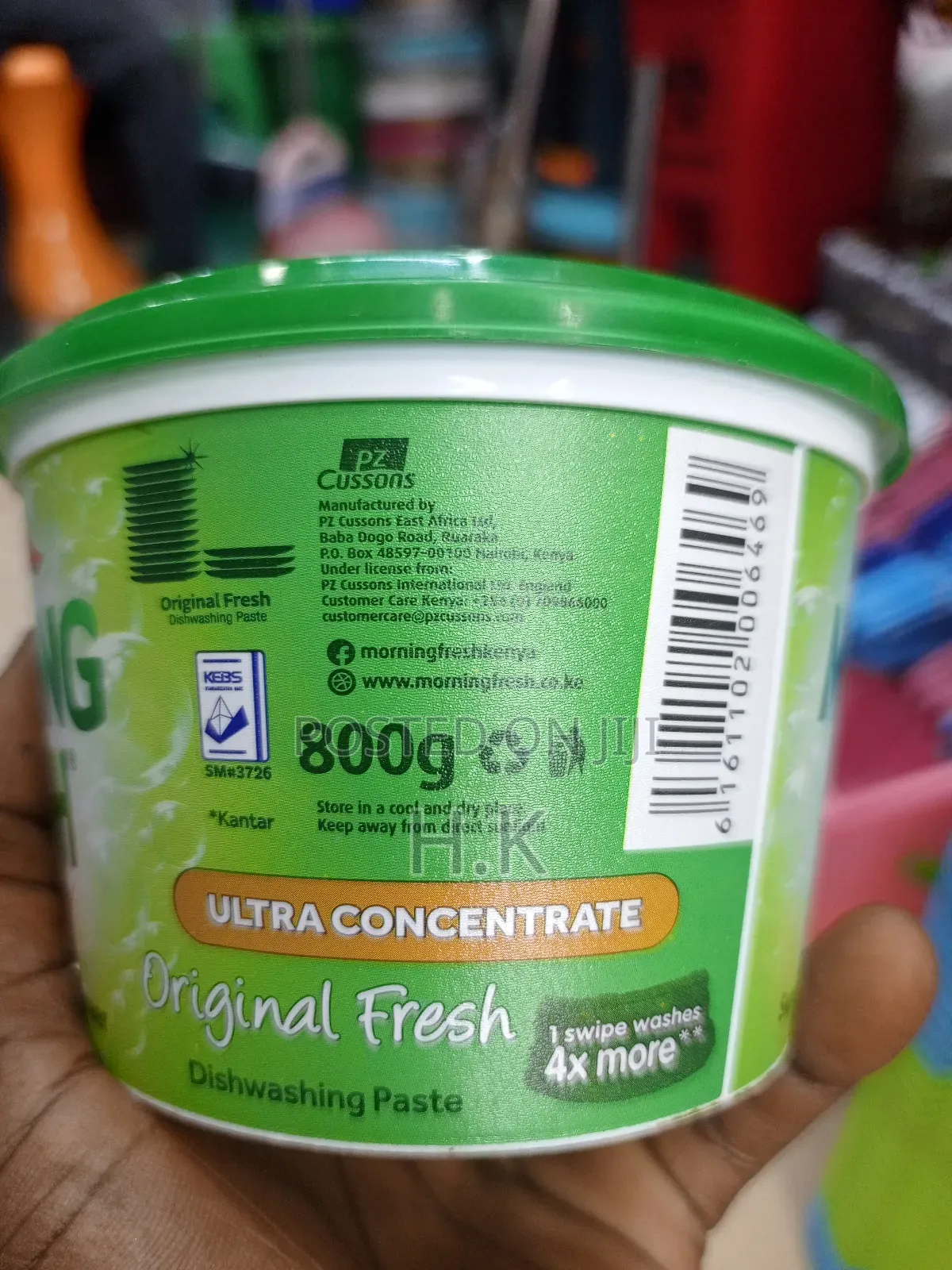 Cussons Morning Fresh Dishwashing Paste 800g