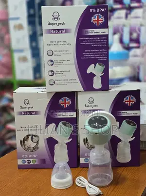 Super Jack Single Natural Rechargeable Breast Milk Pump