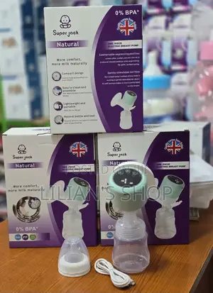 Super Jack Single Natural Rechargeable Breast Milk Pump