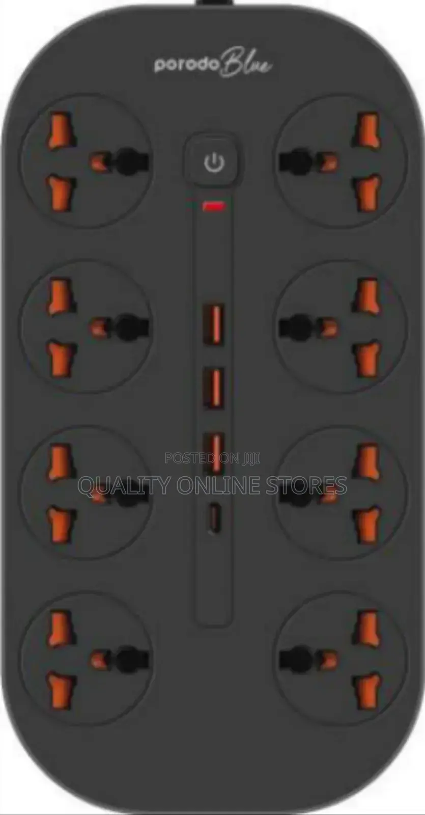 Black Porodo Socket