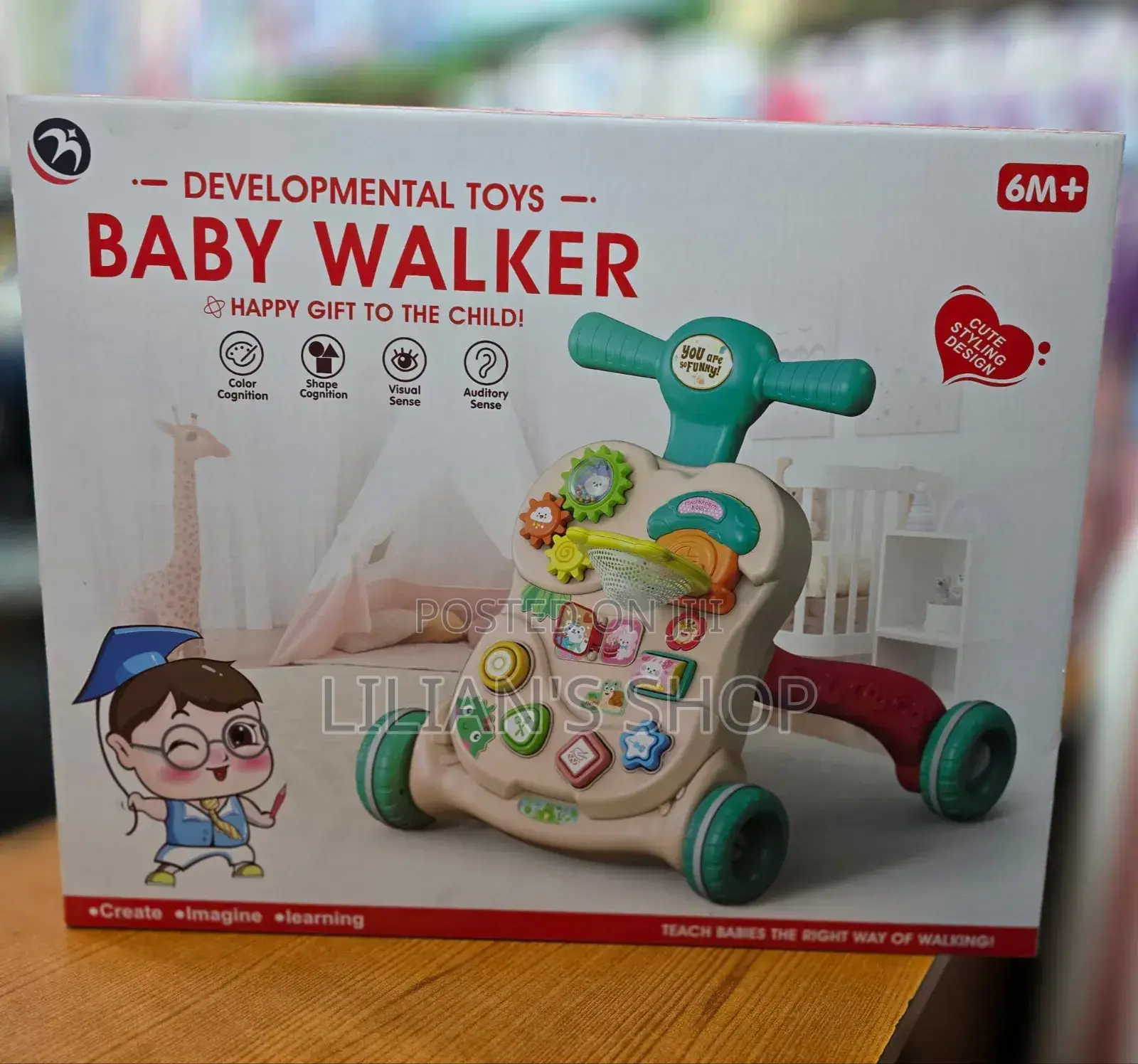 Developmental Toys Baby Walker