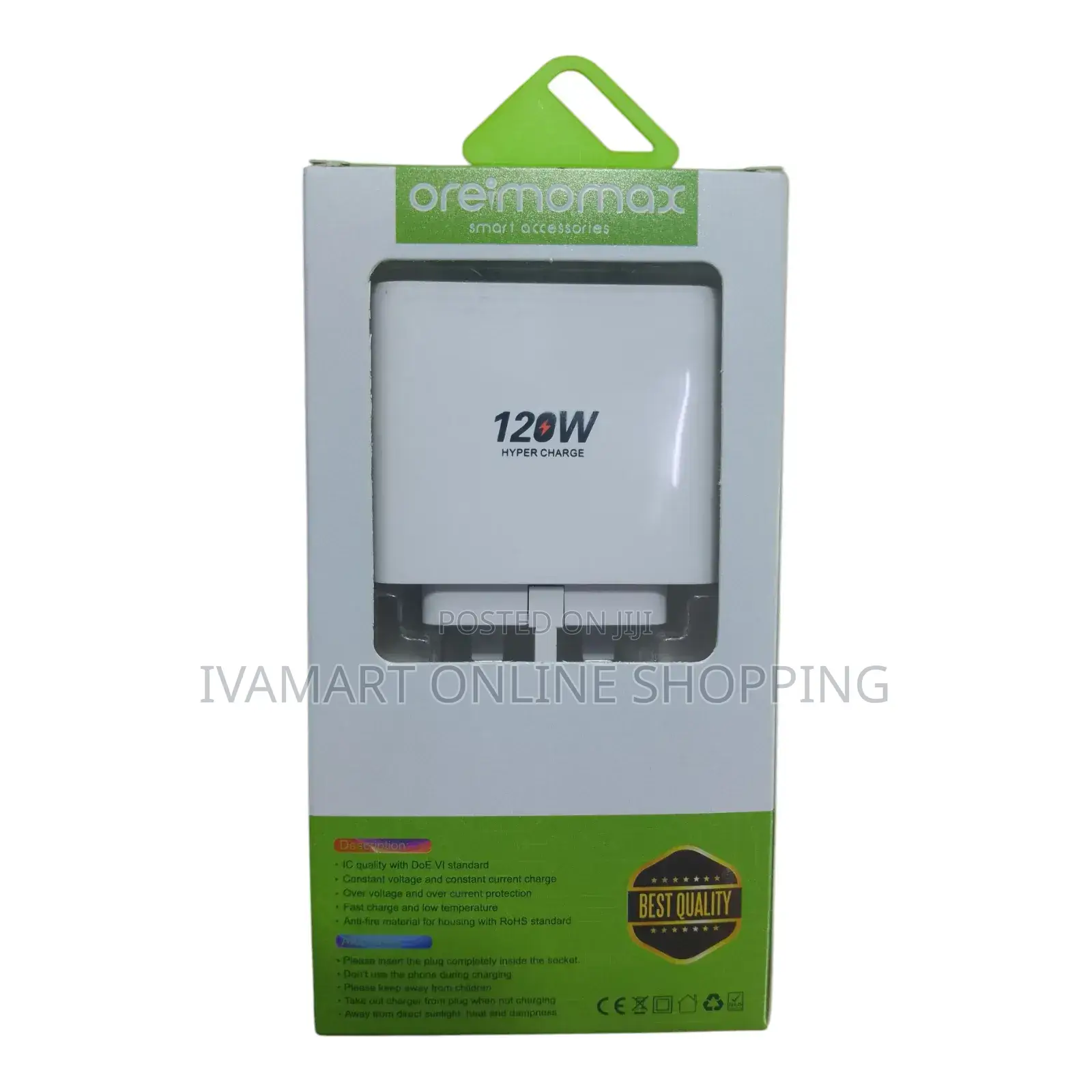 Oreimomax 120 Watts Fast Charger