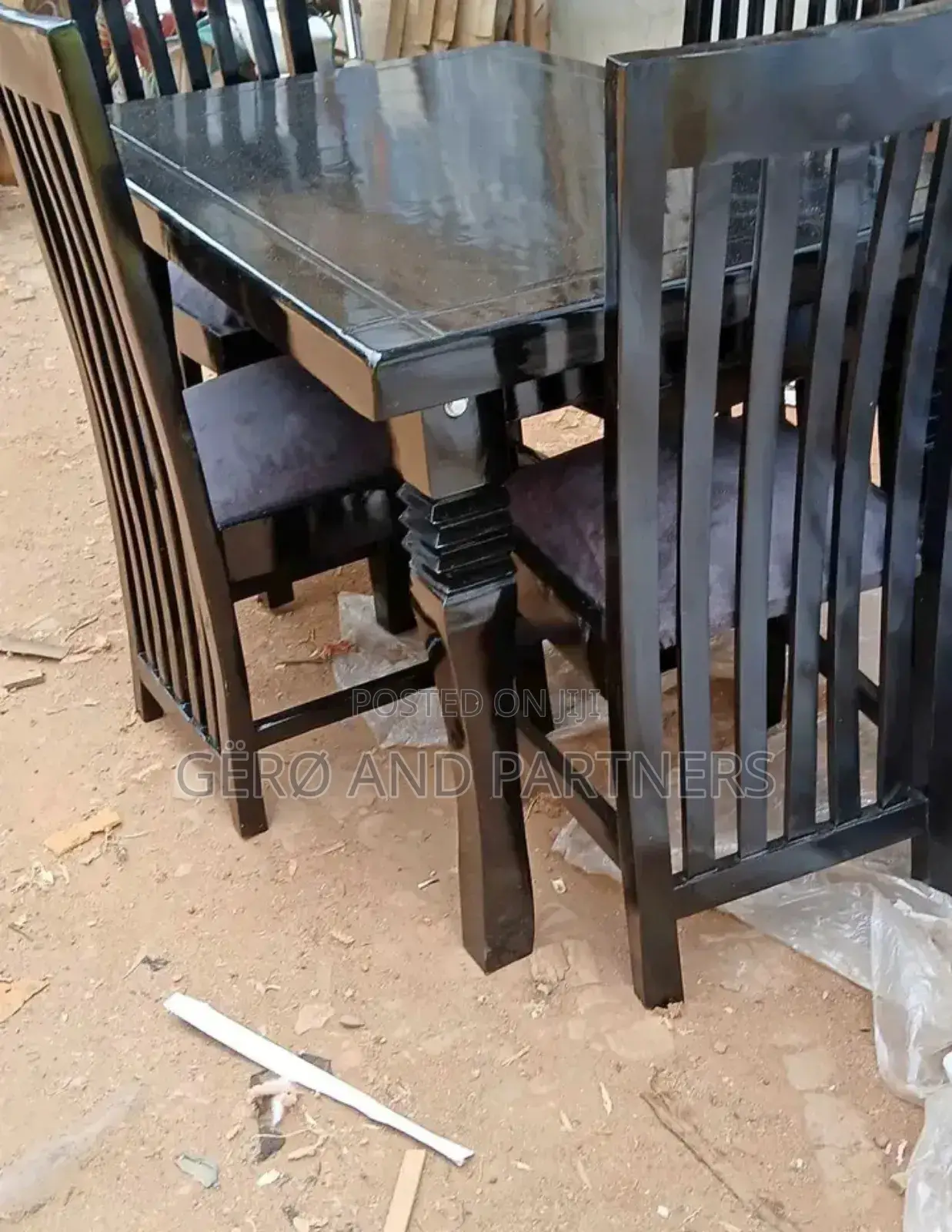 Stable Four Seater Dining Table