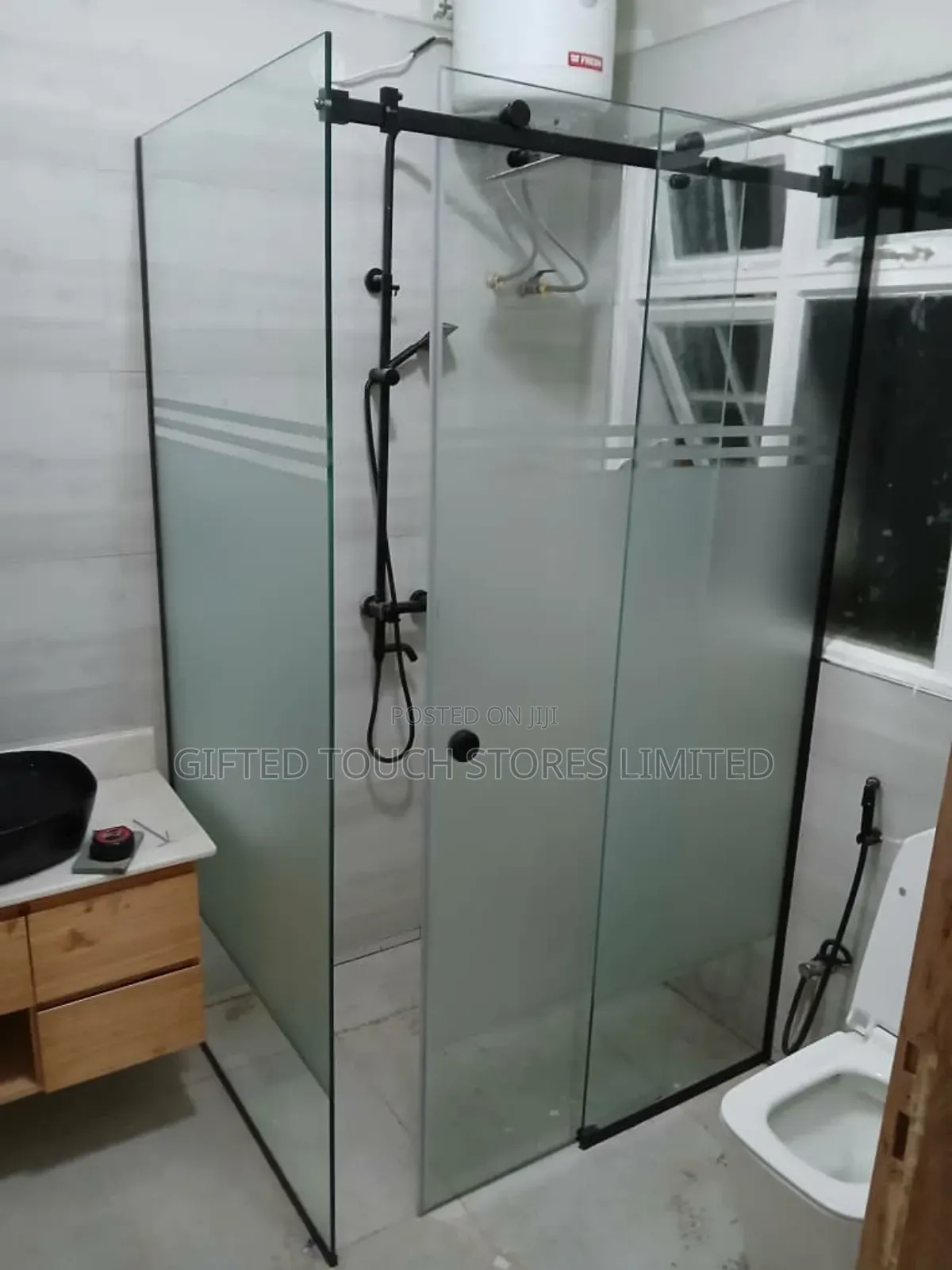 Sliding Glass Shower Cabin