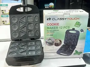 Classy Touch Cookie Maker 12pcs Ct-1860