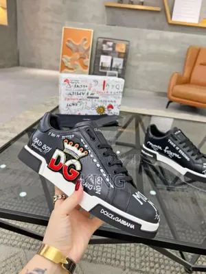 Photo - Dolce and Gabbana Portfolio Black Sneakers