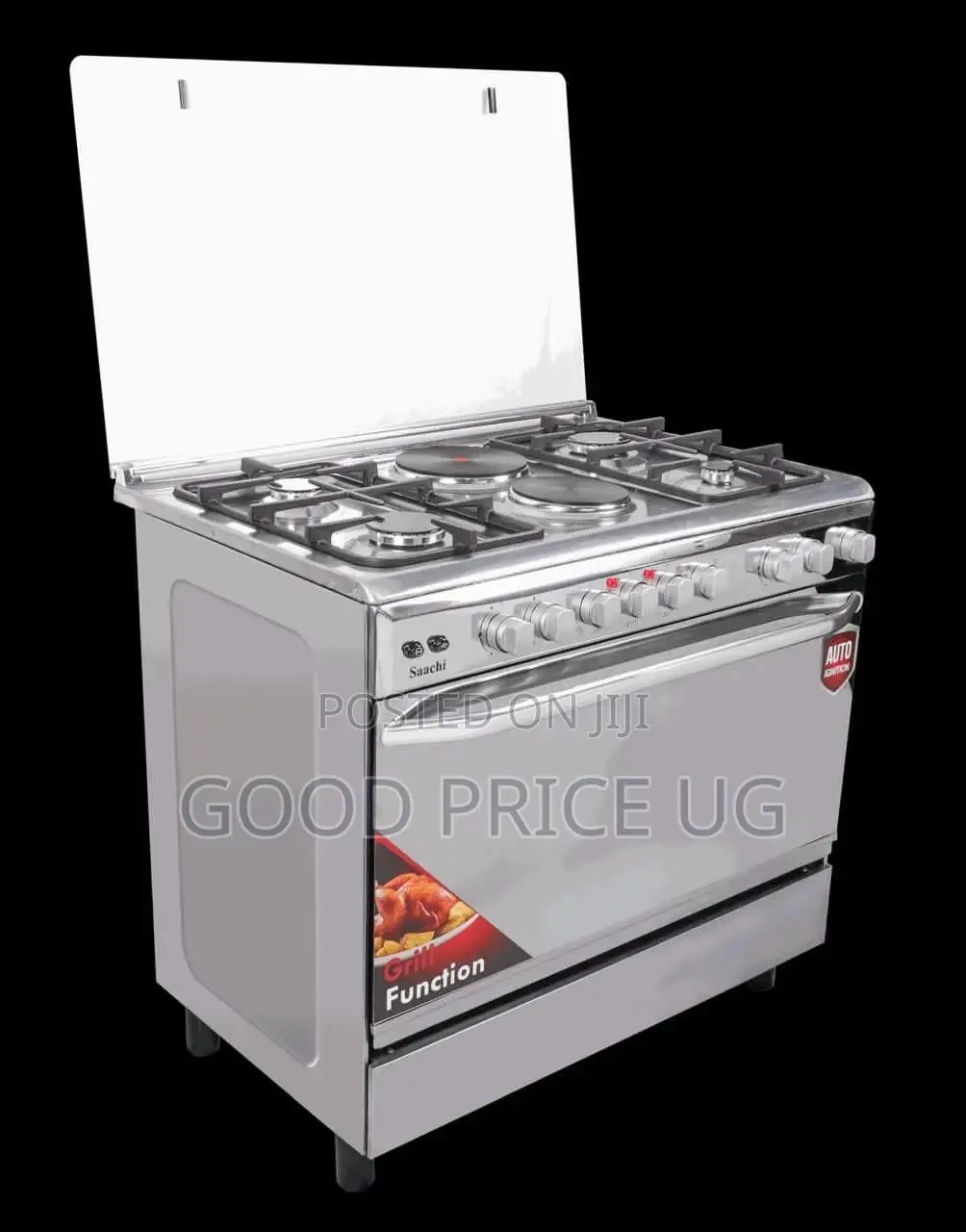 Saachi Cooker Oven 4+2 Electric and Gas Cooker
