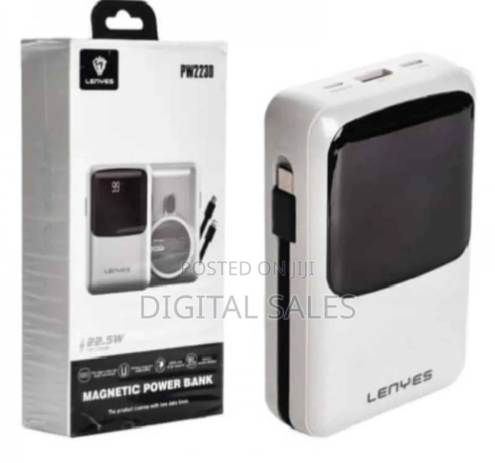 Lenyes Pw223d Magnetic Power Bank