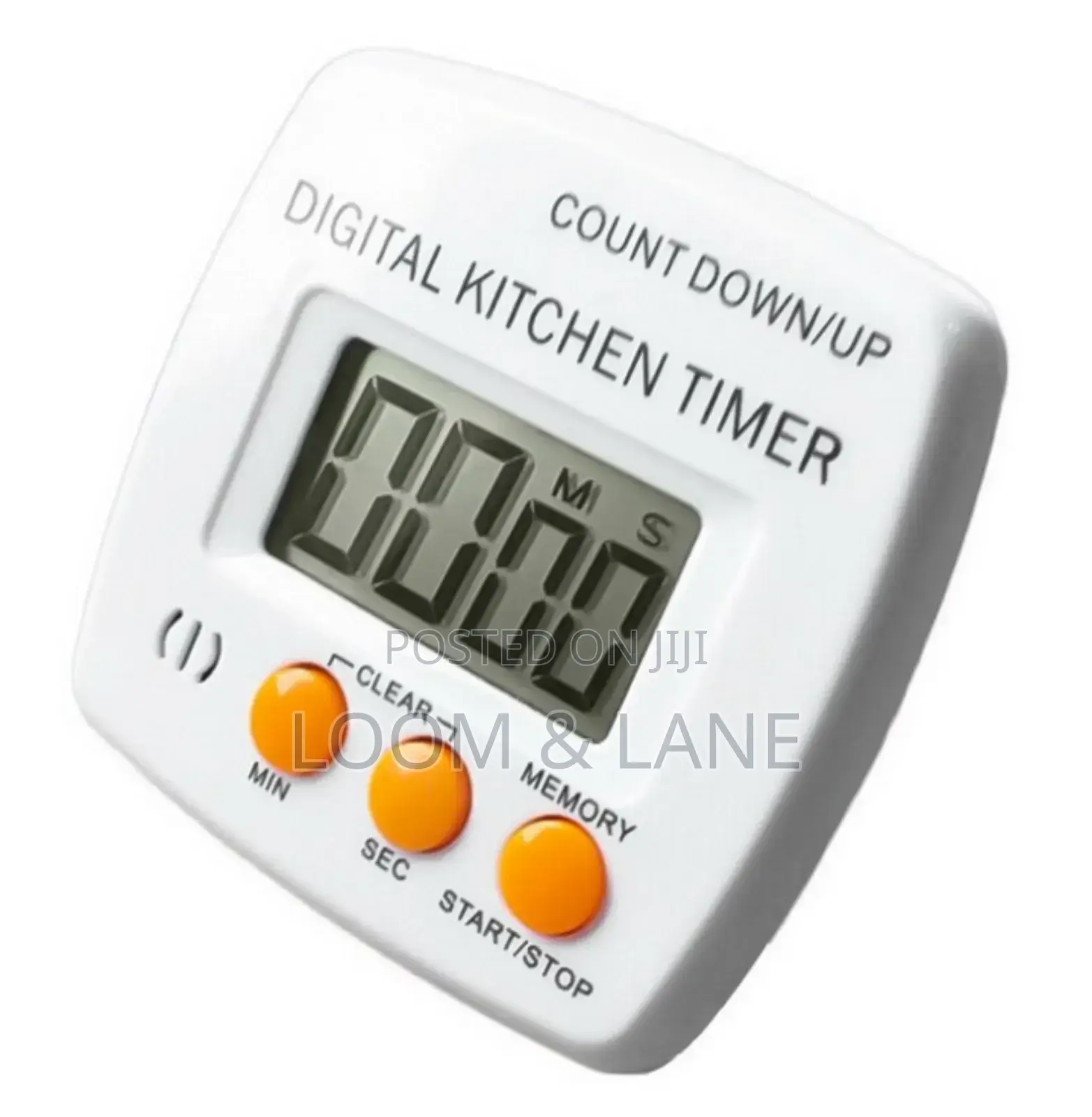Digital Timer Down and Loud Alarm Kitchen Cooking Timer