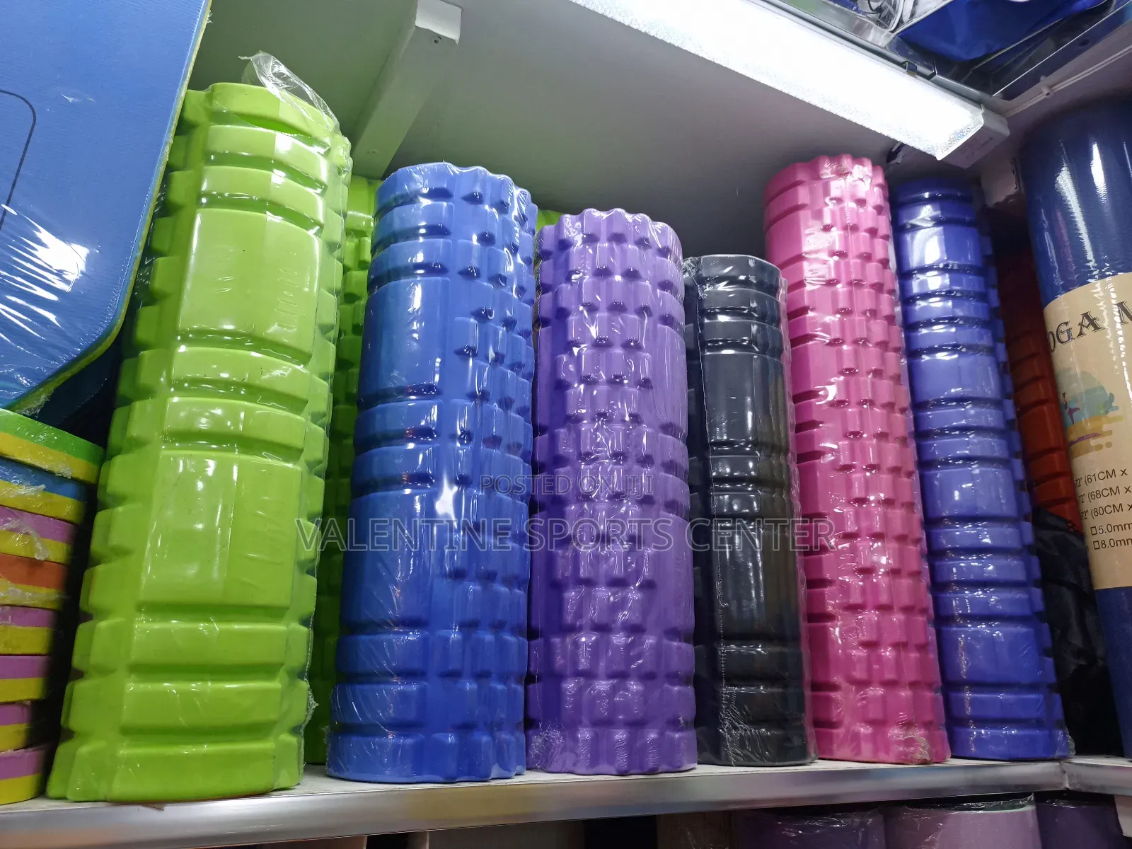 Lemon Green Forms Rollers Original Material