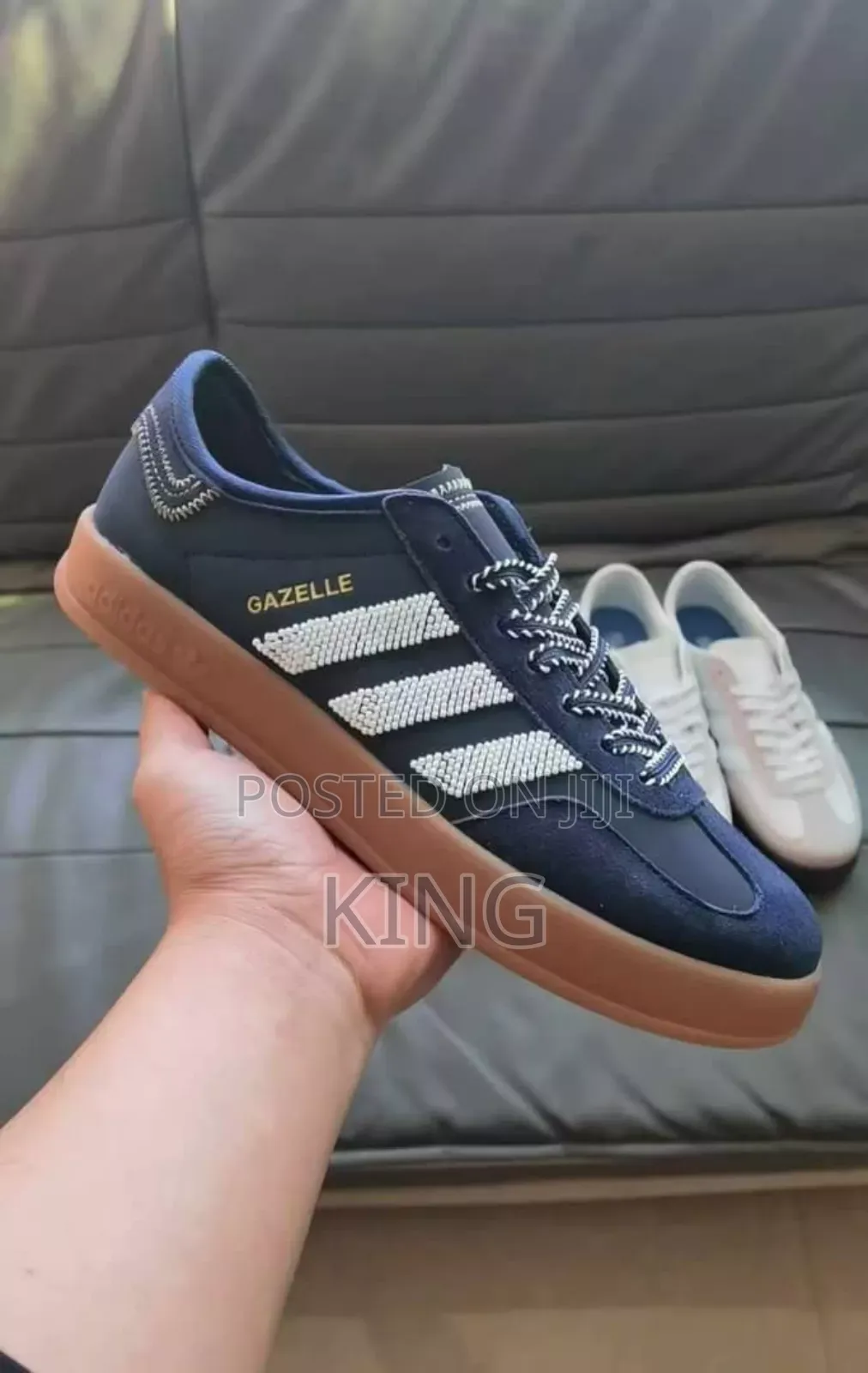 Adidas Clot X Gazelle Indoor 'Collegiate Navy Off White