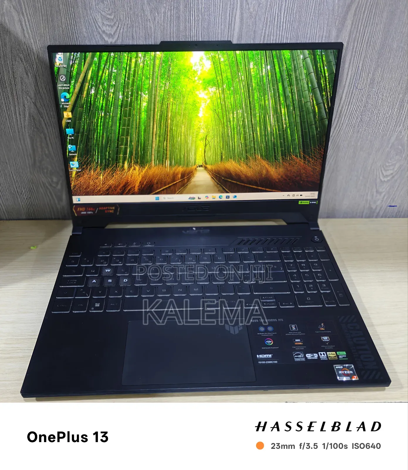 Laptop Asus TUF Gaming A15 16GB AMD Ryzen 7 HDD+SSD 512GB