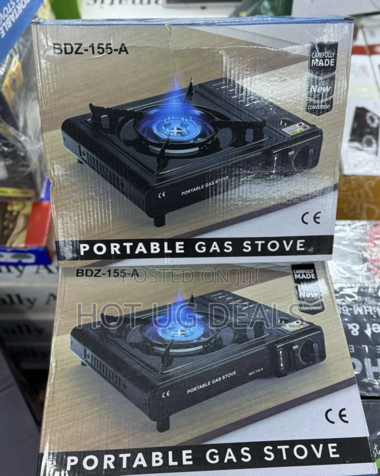 Portable Single Gas Burner With One Gas Canister