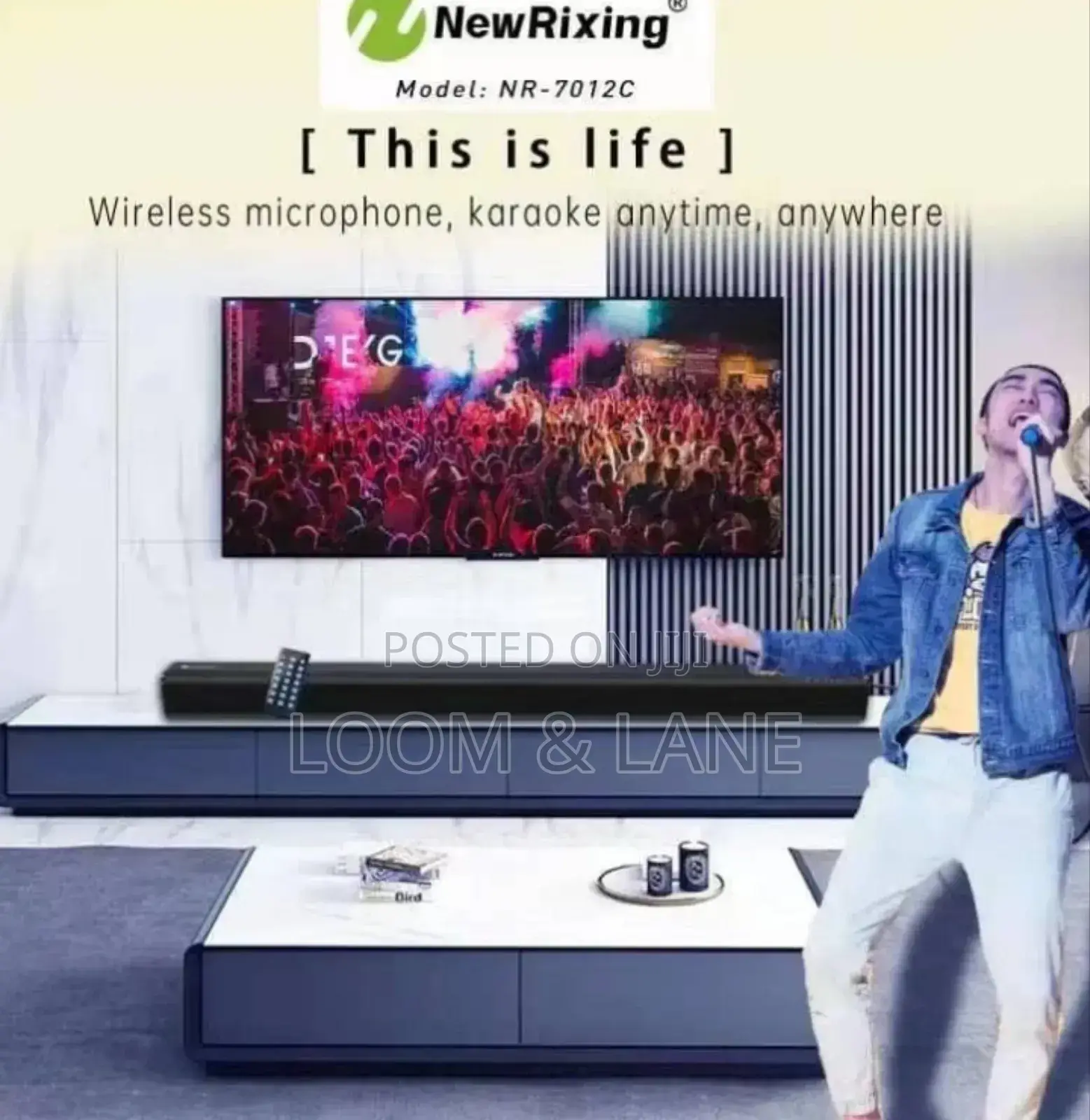 Newrixing Nr-7012c Tv Sound Bar