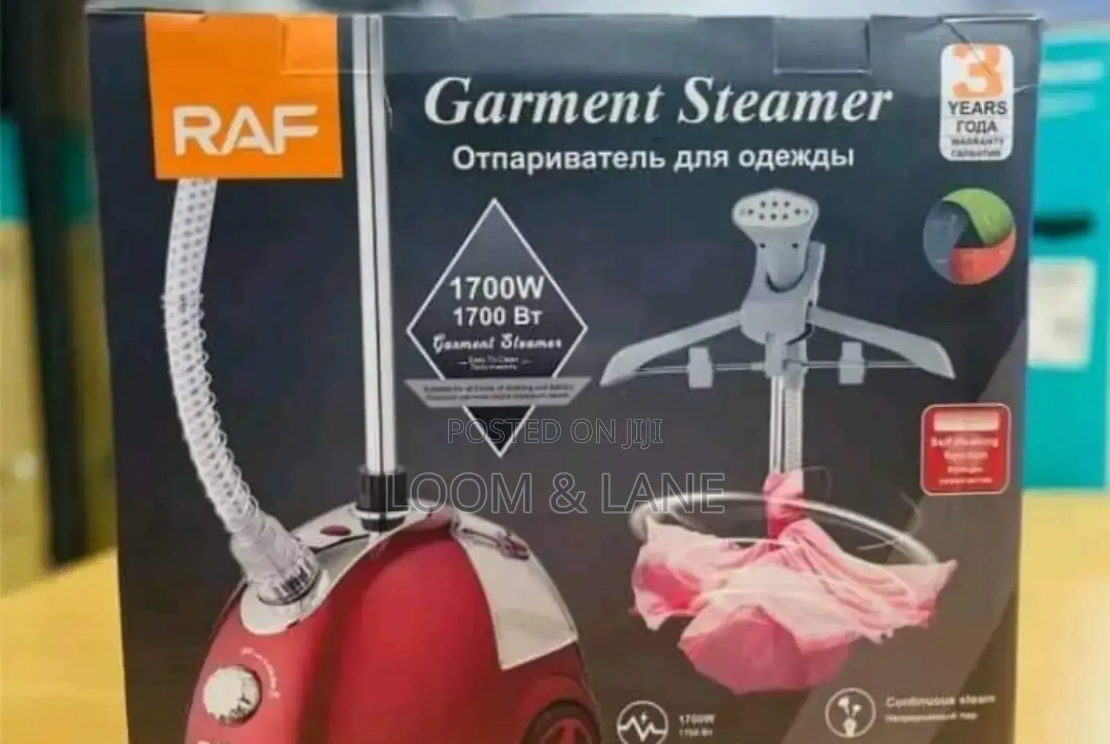 Raf Commercial Garment Steamer
