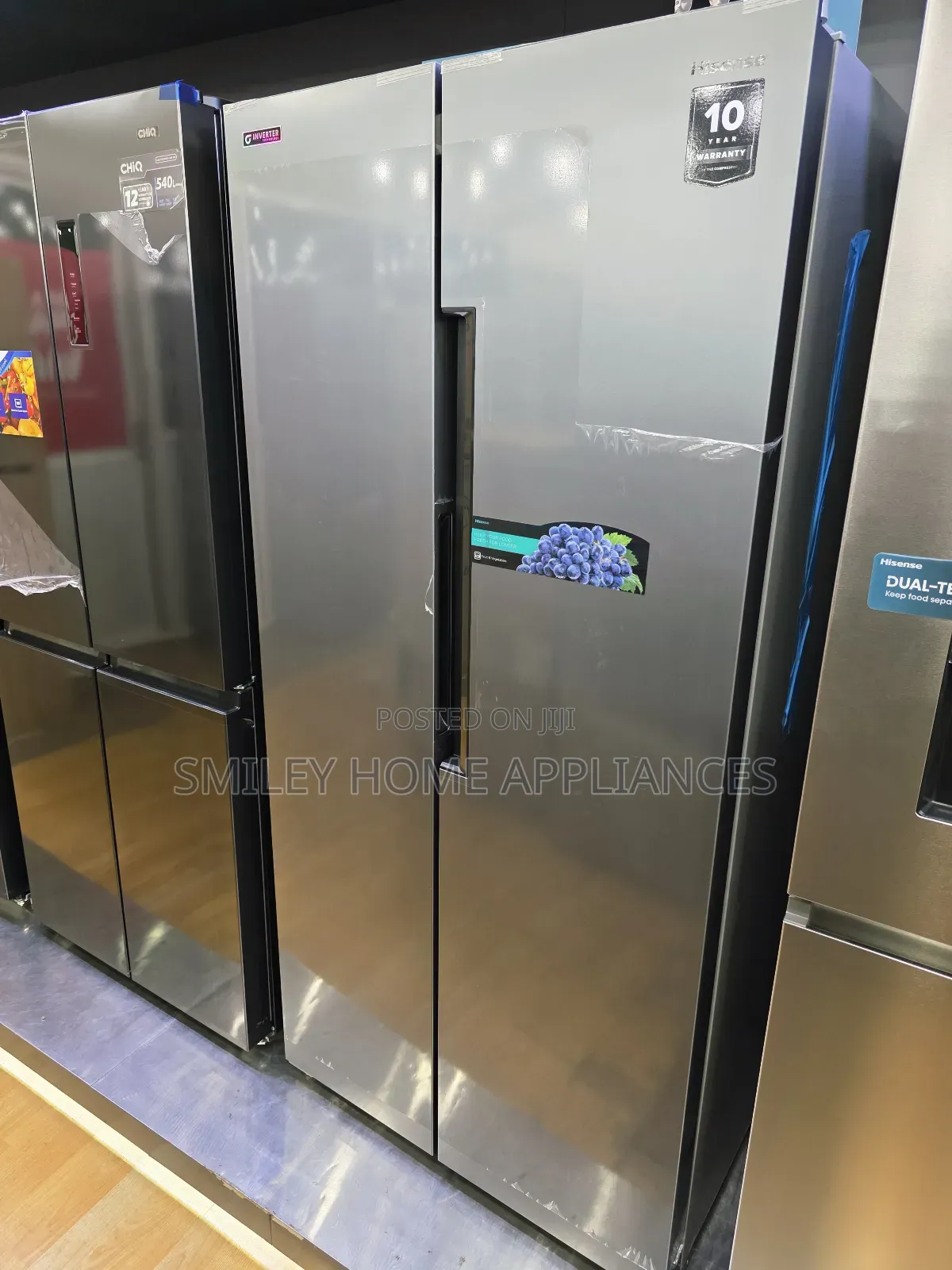 560ltrs Hisense Side by Side Fridge at 20% Discount Price
