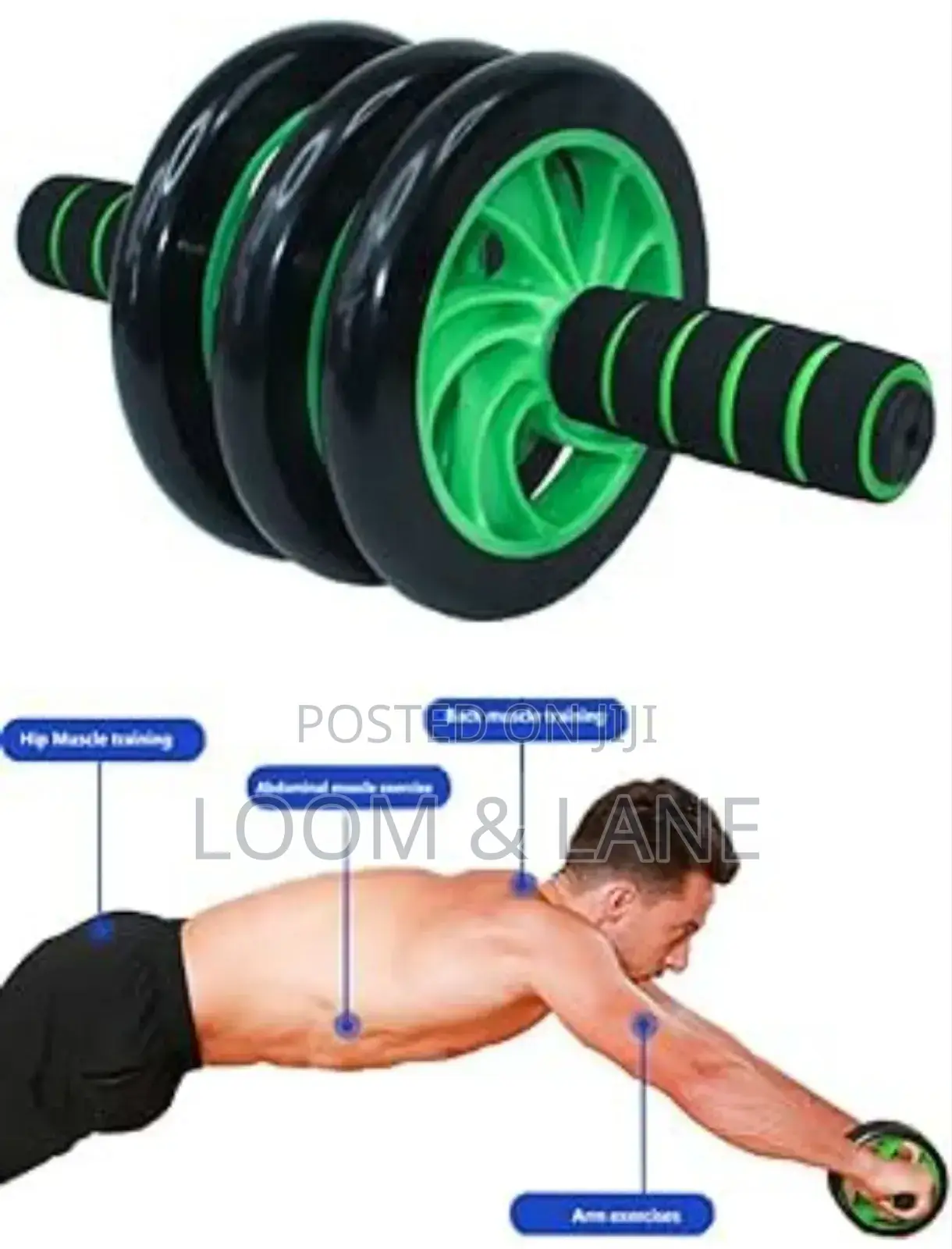 Abdominal Wheel With 3 Wheels