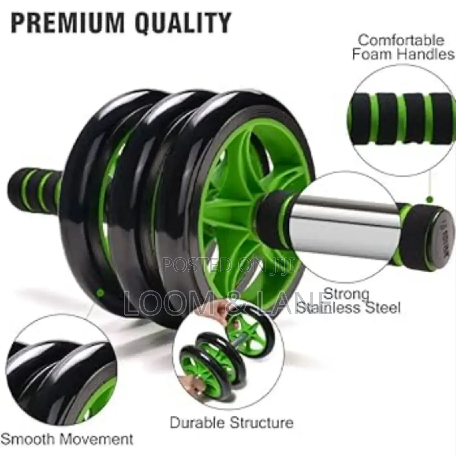 Abdominal Wheel With 3 Wheels