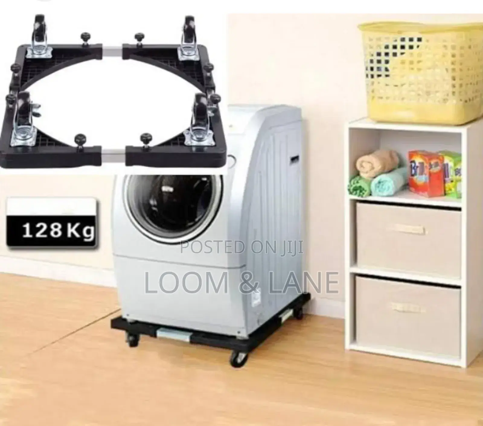 Adjustable Furniture Dolly Washing Machine Stand