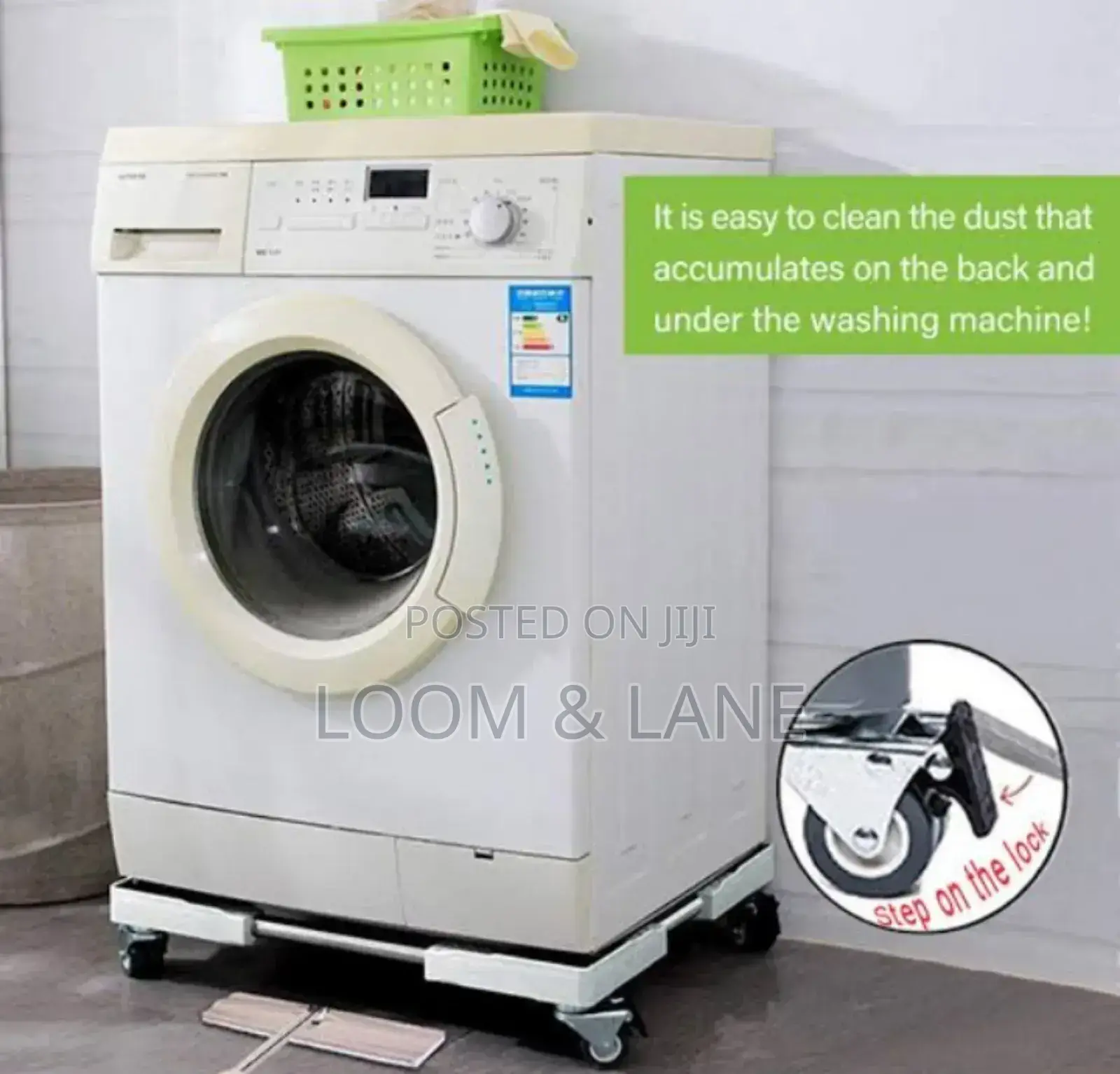 Adjustable Furniture Dolly Washing Machine Stand