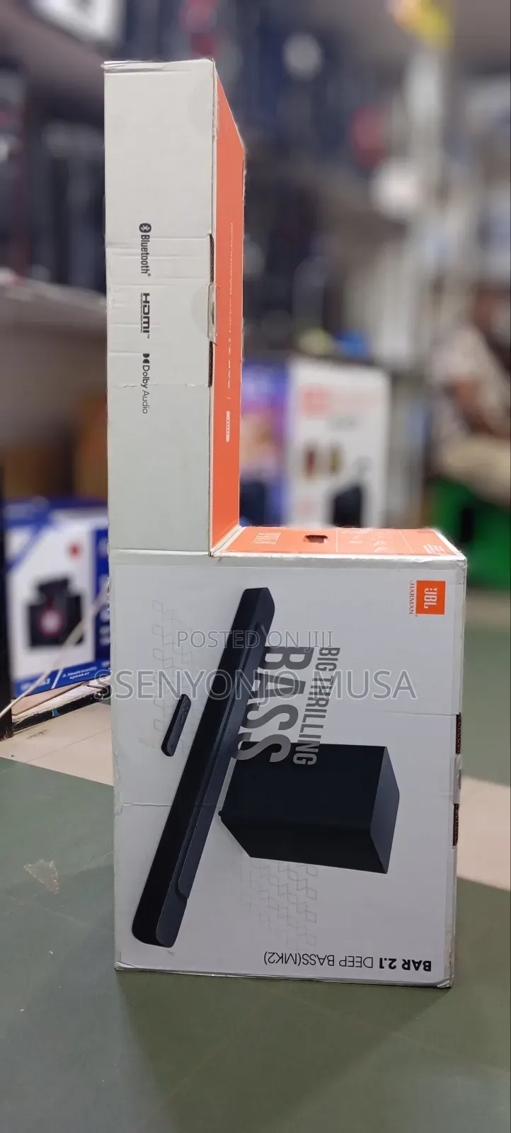 JBL 2.1 Soundbar Mk2 - Deep Bass, Dolby Digital,Bt,Hdmi Arc